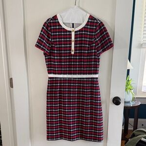 Brooks Brothers Red and Blue Plaid Dress